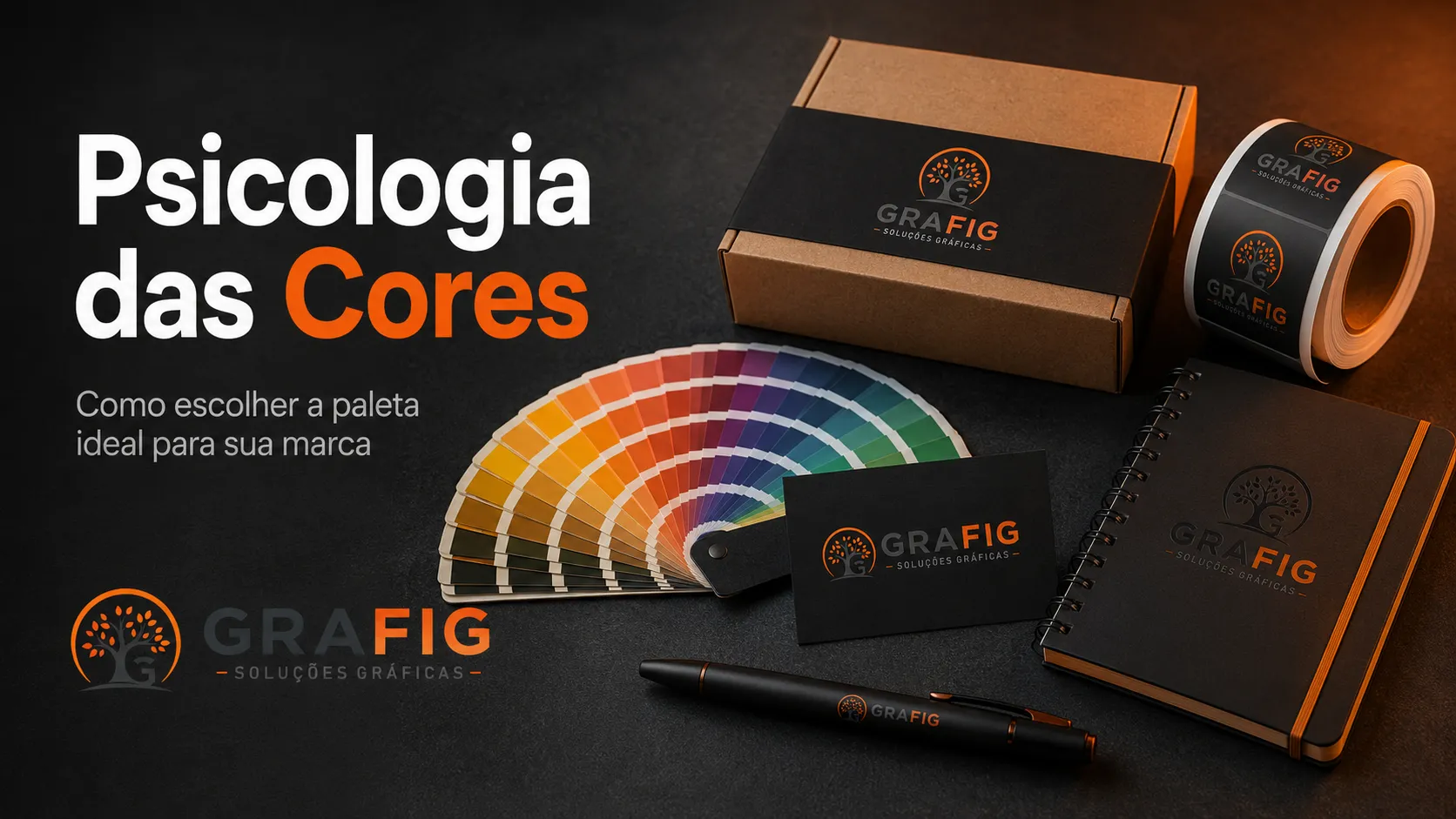 Psicologia das Cores: Como Escolher a Paleta Ideal para Sua Marca